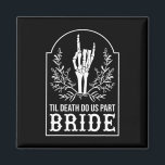 新郎新婦スケルトンハンドカップルマッチン結婚ズ マグネット<br><div class="desc">新郎新婦スケルトンハンドカップルマッチングズ結婚ハロウィン</div>