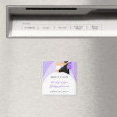 新郎新婦セーブザデートマグネット マグネット (インサイチュ (食洗機))