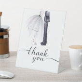 新郎新婦ダンス「ありがとう」ペデスタルサイン 台座サイン (インサイチュ)