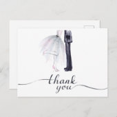 新郎新婦ダンス「ありがとう」ポストカード ポストカード (正面/裏面)