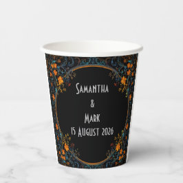 新郎新婦デリケートクラシックデザイン 紙コップ