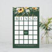 新郎新婦ビンゴヒマワリブライダルシャワーゲーム (スタンド正面)