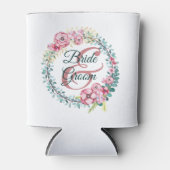 新郎新婦フローラリース 缶クーラー (正面)