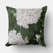 新郎新婦ホワイトマウンテンローレル クッション (正面)