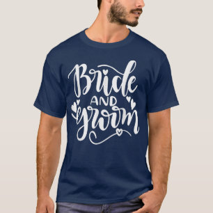 新郎新婦マッ結婚チング独身男性 Tシャツ