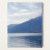 新郎新婦モノグラムフォトブラック結婚ズ プランナー手帳 (裏面)