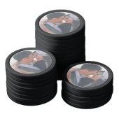 新郎新婦写真テンプレート ポーカーチップ (コレクション)