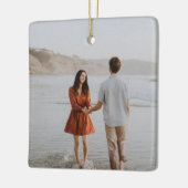 新郎新婦婚約した向けプレゼントを記念に セラミックオーナメント (左)