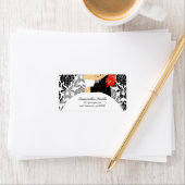 新郎新婦差出人住所ラベル ラベル (インサイチュ)