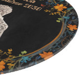 新郎新婦王室のクラシック カッティングボード (角)