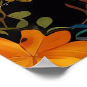 新郎新婦王室のクラシック ポスター (角)