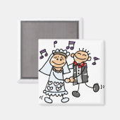 新郎新婦祝 マグネット (正面/裏面)