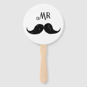 新郎新婦結婚のゲーム ハンドファン (裏面)