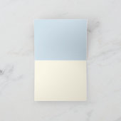 新郎新婦結婚のサンキューカード サンキューカード (内部)