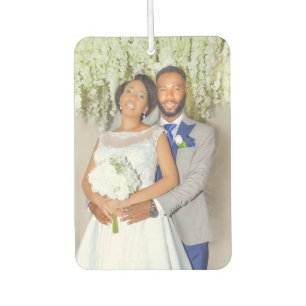 新郎新婦結婚の カーエアーフレッシュナー