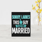 新郎新婦結婚の カード (黄色い花)