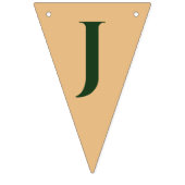 新郎新婦結婚の バンティングフラッグ (第1の旗)