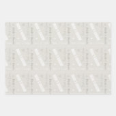 新郎新婦結婚の ラッピングペーパーシート (正面3)