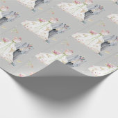 新郎新婦結婚の ラッピングペーパー (角)