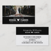 新郎新婦結婚イベントプランナー 名刺 (正面/裏面)