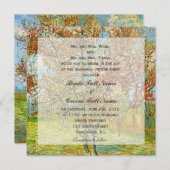 新郎新婦結婚式招待状 招待状 (正面/裏面)