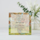 新郎新婦結婚式招待状 招待状 (スタンド正面)