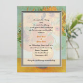 新郎新婦結婚式招待状 招待状 (スタンド正面)