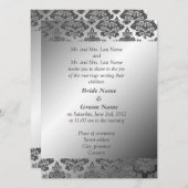 新郎新婦結婚式招待状 招待状 (正面/裏面)