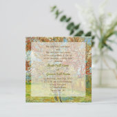 新郎新婦結婚式招待状 招待状 (スタンド正面)