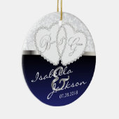 新郎新婦結婚形見 セラミックオーナメント (右)