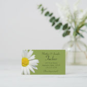 新郎新婦連絡情報カード コーリングカード (スタンド正面)