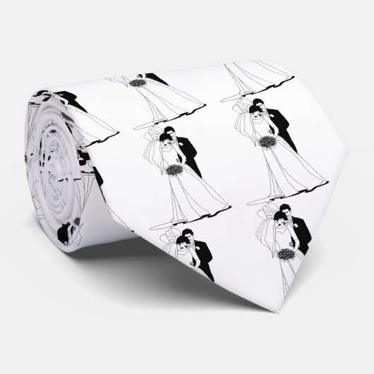 新郎新婦2 ネクタイ (ロール)