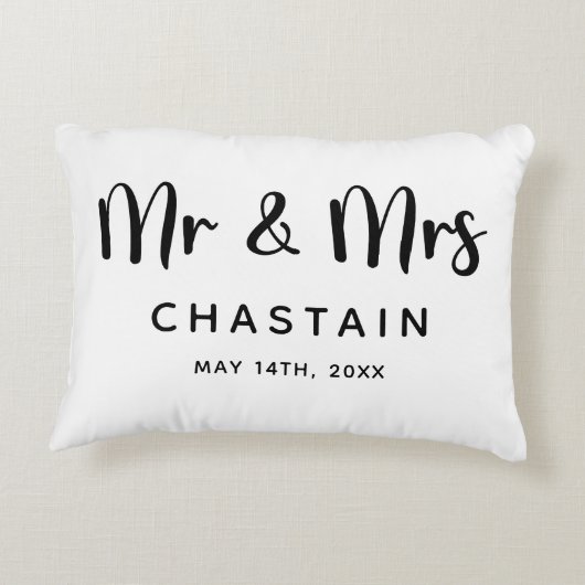 新郎新婦 アクセントクッション (裏面)