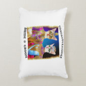 新郎新婦 アクセントクッション (正面(垂直))