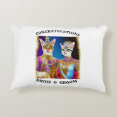 新郎新婦 アクセントクッション (裏面)