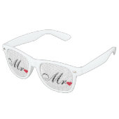 新郎新婦 ウェディングパーティー カップル 夫婦 サングラス (アングル)