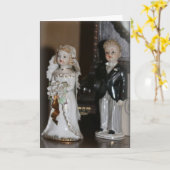 新郎新婦 カード (黄色い花)