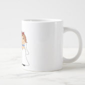 新郎新婦 ジャンボコーヒーマグカップ (右)