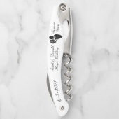 新郎新婦 ソムリエナイフ (裏面)