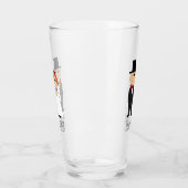 新郎新婦 タンブラーグラス (左)