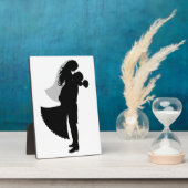 新郎新婦 フォトプラーク (側面)