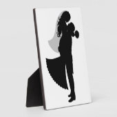 新郎新婦 フォトプラーク (側面)