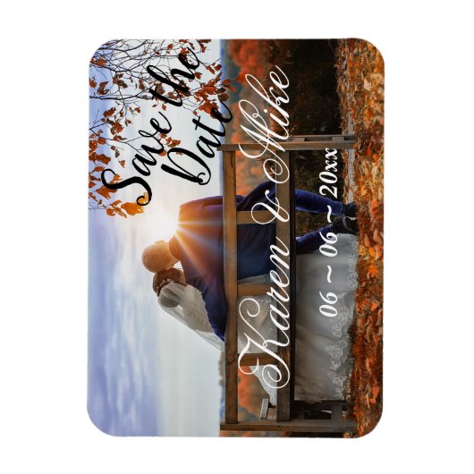 新郎新婦 マグネット (縦)