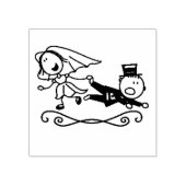 新郎新婦 ラバースタンプ (インプリント)