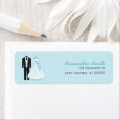 新郎新婦 ラベル (インサイチュ)