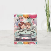 新郎新婦 招待状 (正面)