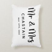 新郎新婦 | 結婚式 アクセントクッション (正面(垂直))