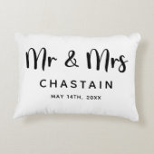 新郎新婦 | 結婚式 アクセントクッション (裏面)