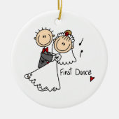 新郎新婦Tシャツとギフト第一弾 セラミックオーナメント (正面)