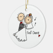 新郎新婦Tシャツとギフト第一弾 セラミックオーナメント (左)